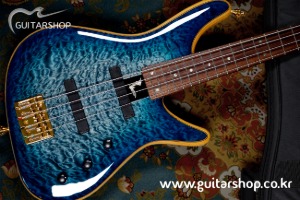[Sold Out] SUGI NB4IR Exotic Maple Top (See Through Blue Color) - (기타샵 특주 Limited Edition)